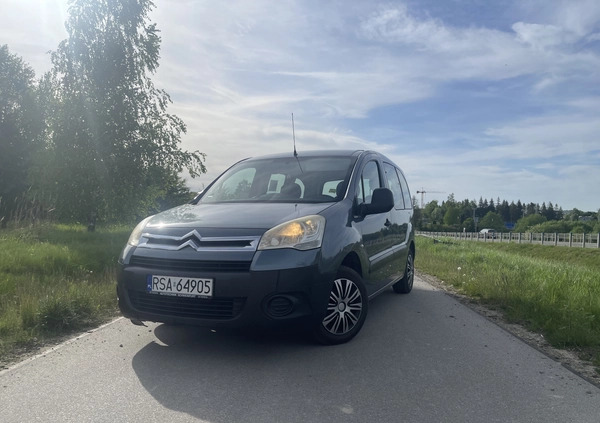 Citroen Berlingo cena 18999 przebieg: 250000, rok produkcji 2008 z Zagórz małe 79